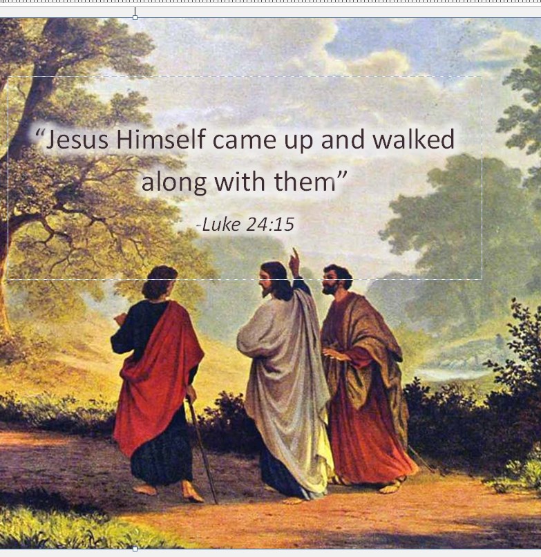 Do We Recognise Jesus Luke 24 13 16 Keash Parish